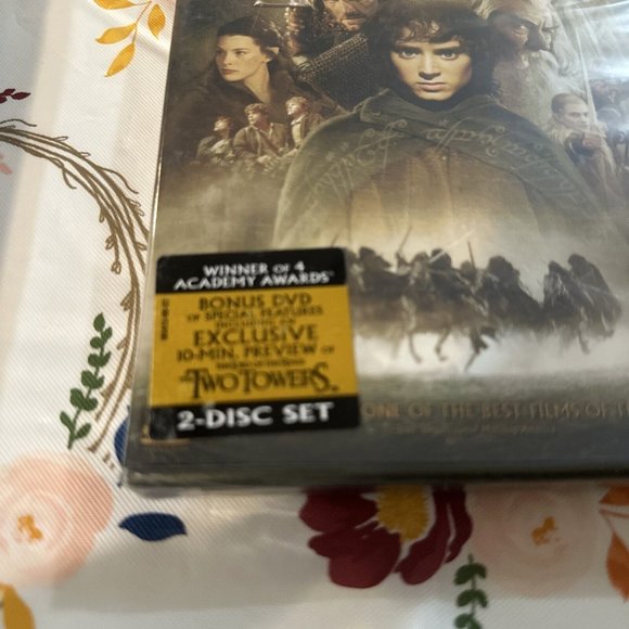 The Lord of the Rings: The Fellowship of the Ring (DVD, 2002, Full Screen) NEW - Picture 5 of 11